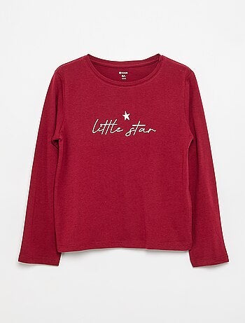 T-shirt a maniche lunghe