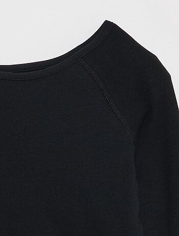 T-shirt a maniche lunghe senza lato definito - collezione facile da indossare