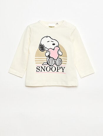 T-shirt a maniche lunghe 'Snoopy'
