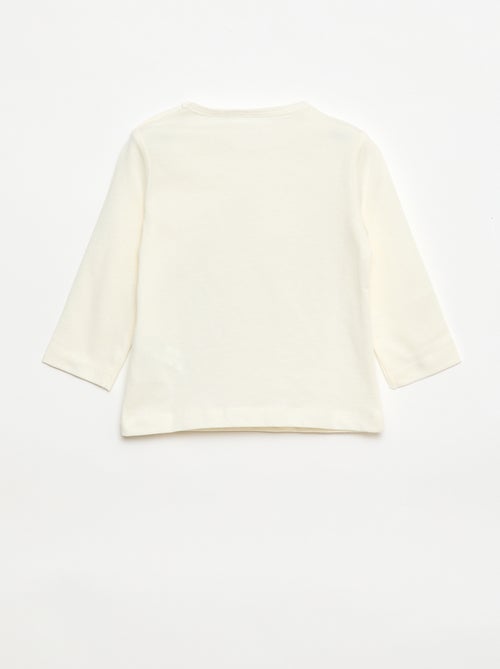 T-shirt a maniche lunghe 'Snoopy' - Kiabi