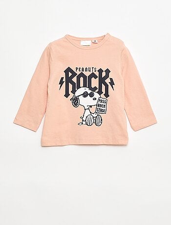 T-shirt a maniche lunghe 'Snoopy'