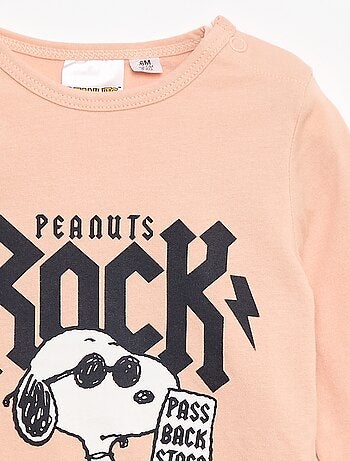 T-shirt a maniche lunghe 'Snoopy'