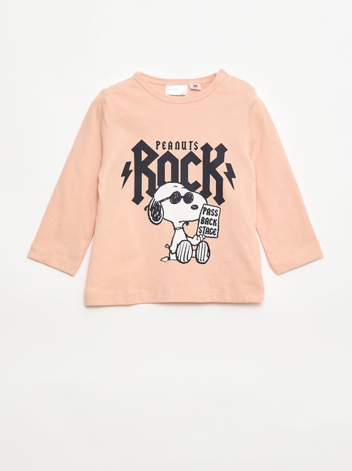 T-shirt a maniche lunghe 'Snoopy' - Kiabi