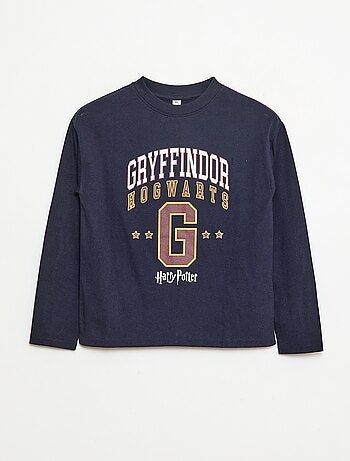 T-shirt a maniche lunghe stampata 'Harry Potter'