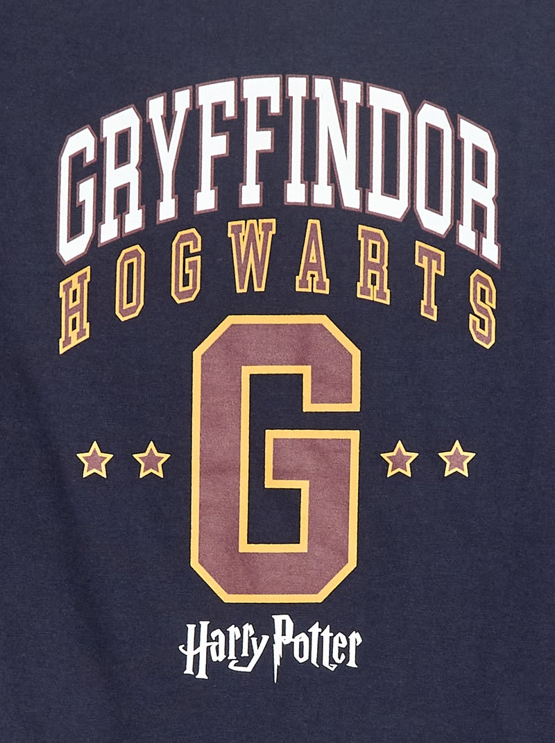 T-shirt a maniche lunghe stampata 'Harry Potter' Blu - Kiabi