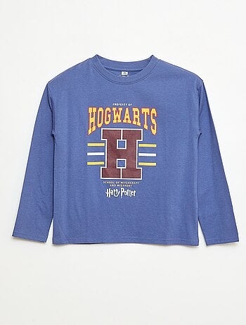 T-shirt a maniche lunghe stampata 'Harry Potter'