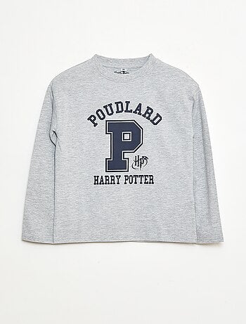 T-shirt a maniche lunghe stampata 'Harry Potter'