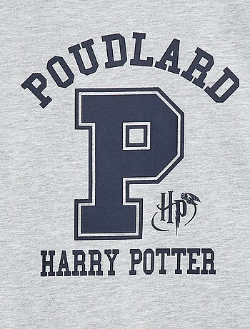 T-shirt a maniche lunghe stampata 'Harry Potter'