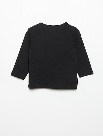 T-shirt a maniche lunghe stampato