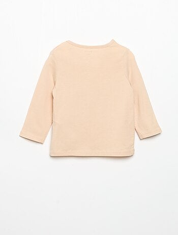 T-shirt a maniche lunghe stampato