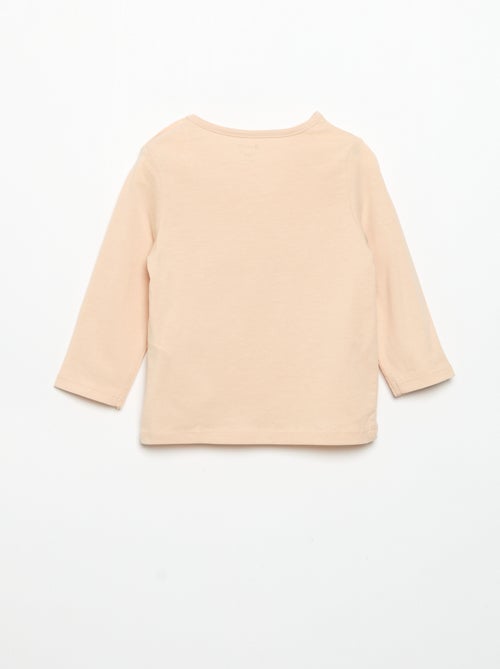 T-shirt a maniche lunghe stampato - Kiabi T-shirt a maniche lunghe stampato - Kiabi
