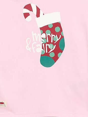 T-shirt a maniche lunghe stampato