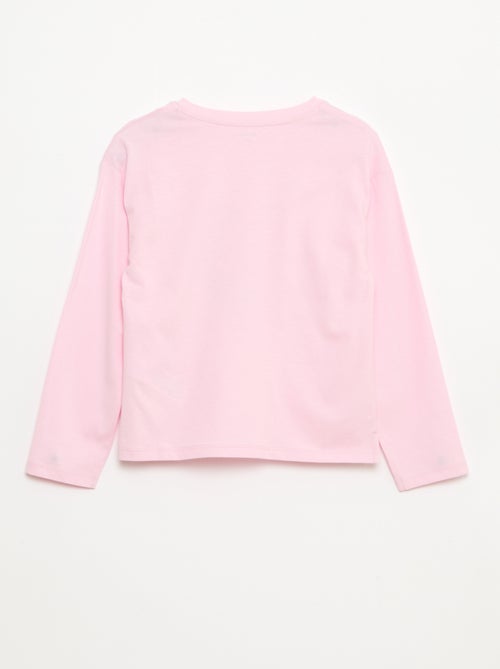 T-shirt a maniche lunghe stampato - Kiabi