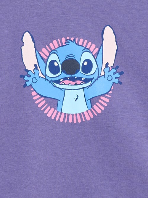 T-shirt a maniche lunghe 'Stitch' 'Disney' - Kiabi