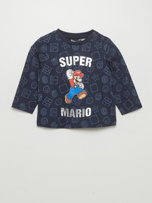T-shirt a maniche lunghe 'Super Mario' - Kiabi