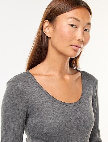 T-shirt termico a maniche lunghe