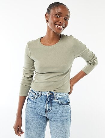 T-shirt a maniche lunghe