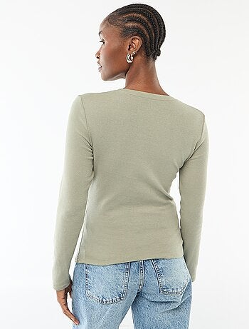 T-shirt a maniche lunghe