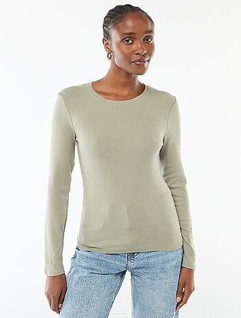 T-shirt a maniche lunghe