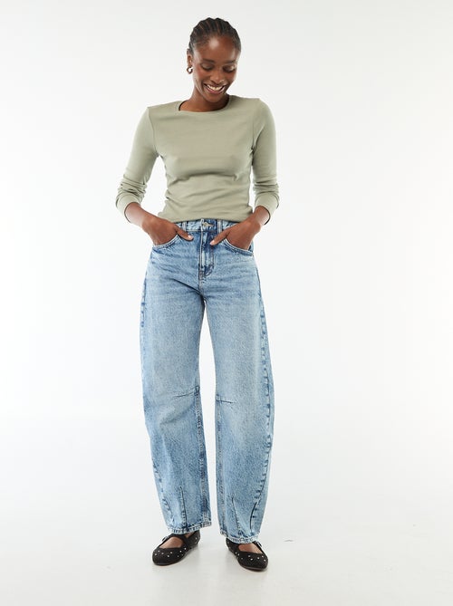 T-shirt a maniche lunghe - Kiabi