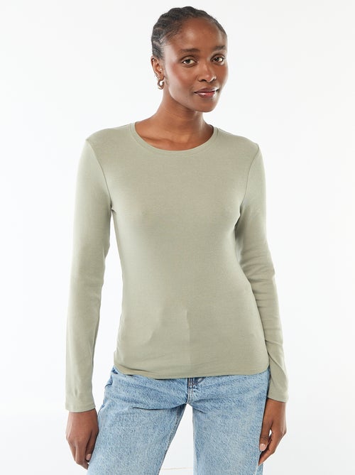 T-shirt a maniche lunghe - Kiabi