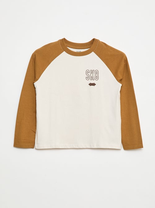 T-shirt à Maniche raglan - Kiabi