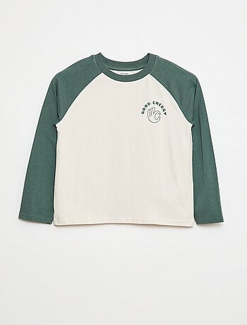 T-shirt à Maniche raglan