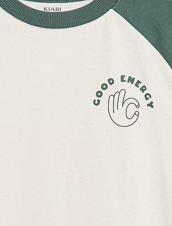T-shirt à Maniche raglan