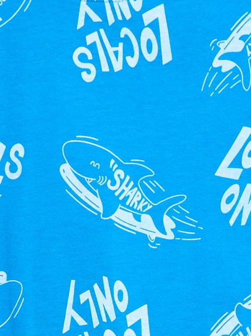 T-shirt a motivo maniche corte - Kiabi