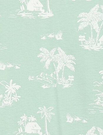 T-shirt a motivo maniche corte