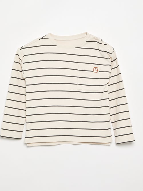 T-shirt a righe - collezione facile da indossare - Kiabi