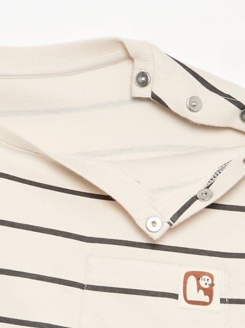 T-shirt a righe - collezione facile da indossare - Kiabi