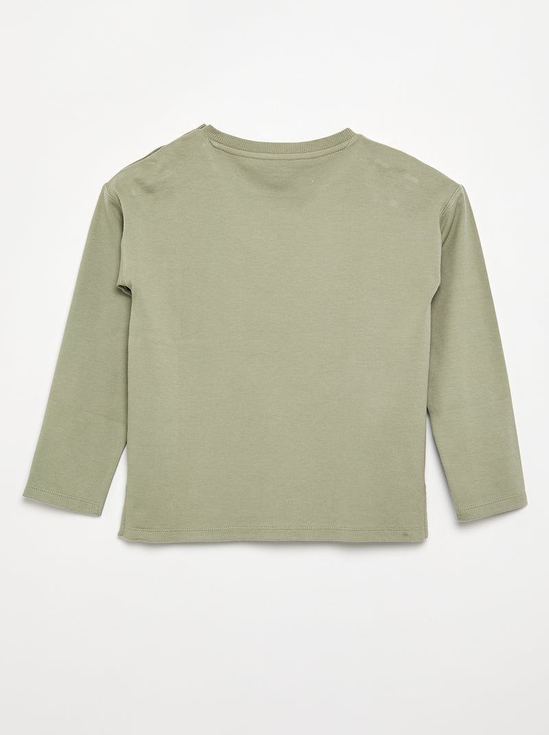 T-shirt a righe - collezione facile da indossare Verde - Kiabi