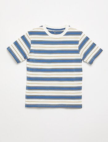 T-shirt a righe a maniche corte