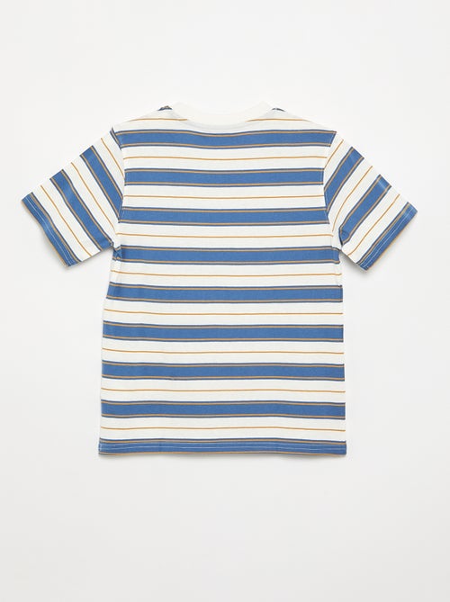 T-shirt a righe a maniche corte - Kiabi T-shirt a righe a maniche corte - Kiabi
