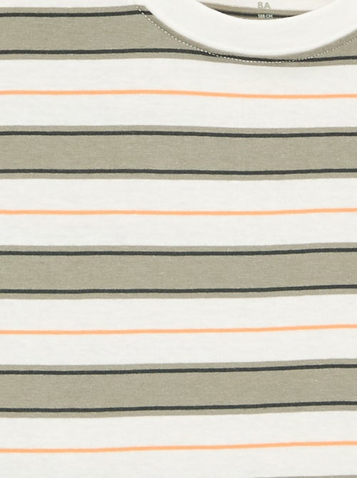 T-shirt a righe a maniche corte - Kiabi T-shirt a righe a maniche corte - Kiabi
