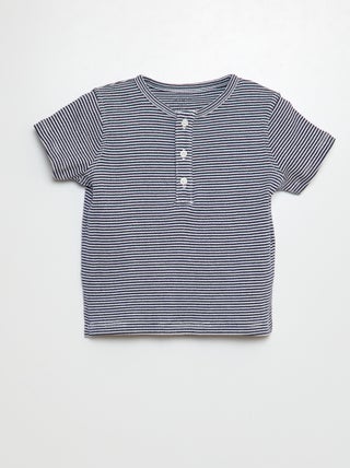 T-shirt a righe a maniche corte