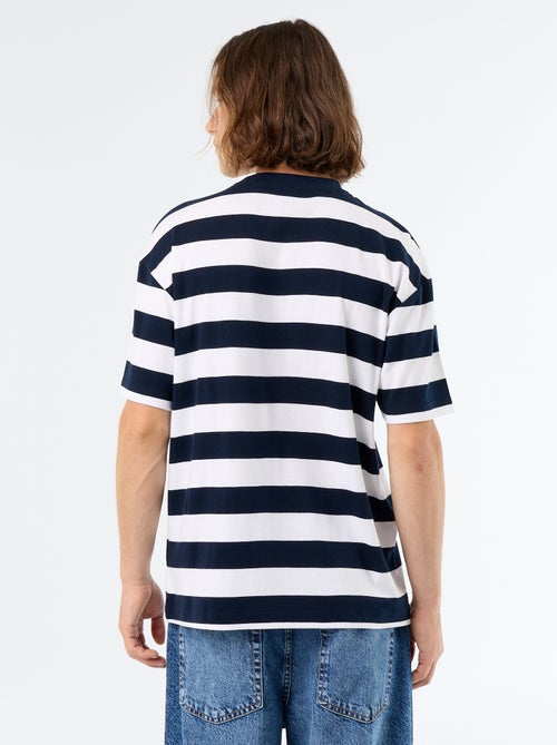 T-shirt a righe a maniche corte - Kiabi T-shirt a righe a maniche corte - Kiabi