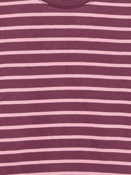 T-shirt a righe a maniche lunghe - Kiabi