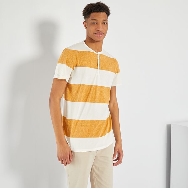T-shirt uomo beige adidas a manica corta - ADIDAS - Pavidas