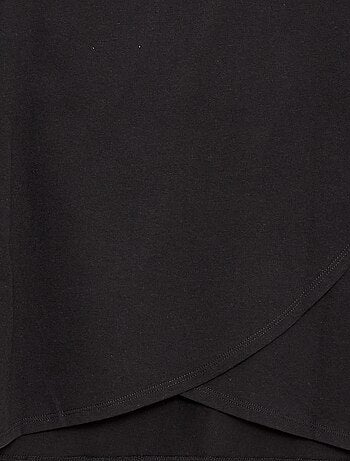 T-shirt a righe con spalla con velcro - So Easy