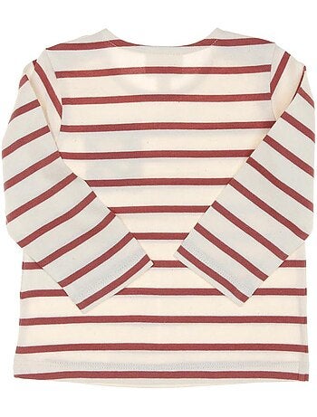 T-shirt a Righe da Ragazza