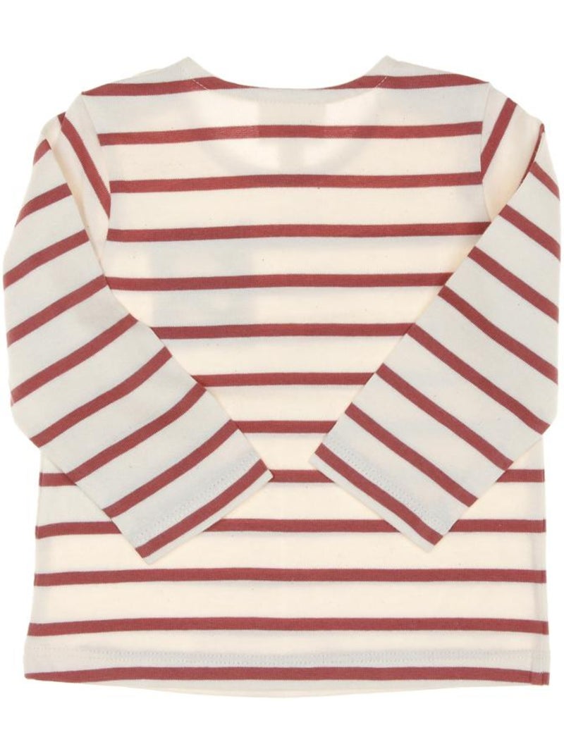 T-shirt a Righe da Ragazza Rosa - Kiabi