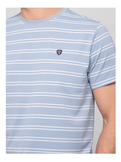 T-shirt a righe fini marinière NERLANDO - Kiabi