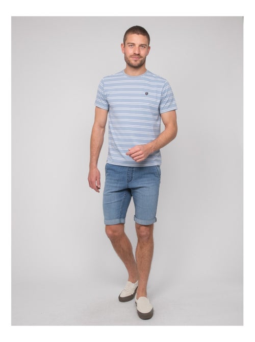 T-shirt a righe fini marinière NERLANDO - Kiabi