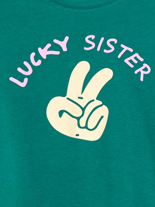 T-shirt a righe in cotone - Kiabi