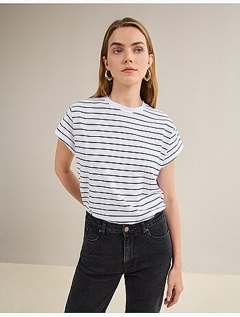 T-shirt a righe, MO Fashion