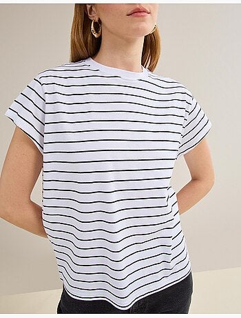 T-shirt a righe, MO Fashion