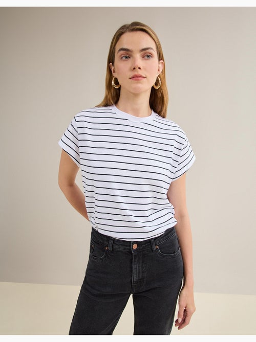 T-shirt a righe, MO Fashion - Kiabi