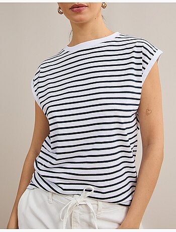 T-shirt a righe, MO Fashion